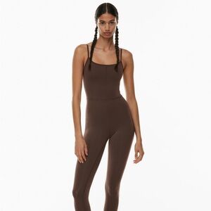 NWT Aritzia Life Divinity Jumpsuit - Size Small Mocha Brown